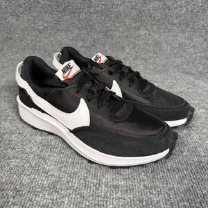 Nike Waffle Debut Women's Shoes Trainers Black 7 Athletic Casual Running Sneaker